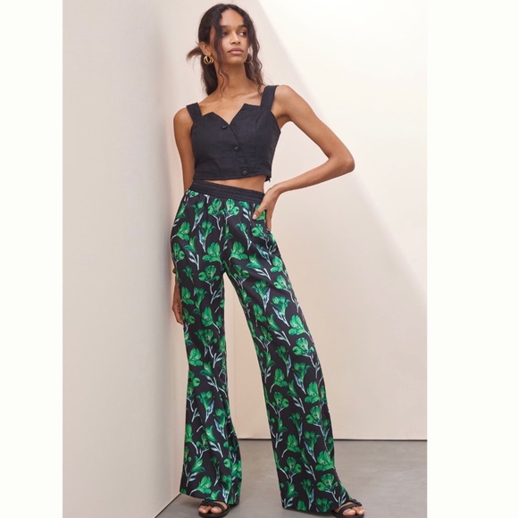 Anthropologie Pants - Anthropologie Delfi Collective Vineyard Wide-Leg Pants S